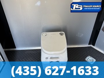 7.5x16 Look Moab Enclosed Cargo Trailer - 7'6" Interior - 10K GVWR - .080 PolyCor, Air Conditioner(s), Black Out Package
