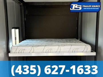 7.5x16 Look Moab Enclosed Cargo Trailer - 7'6" Interior - 10K GVWR - .080 PolyCor, Air Conditioner(s), Black Out Package