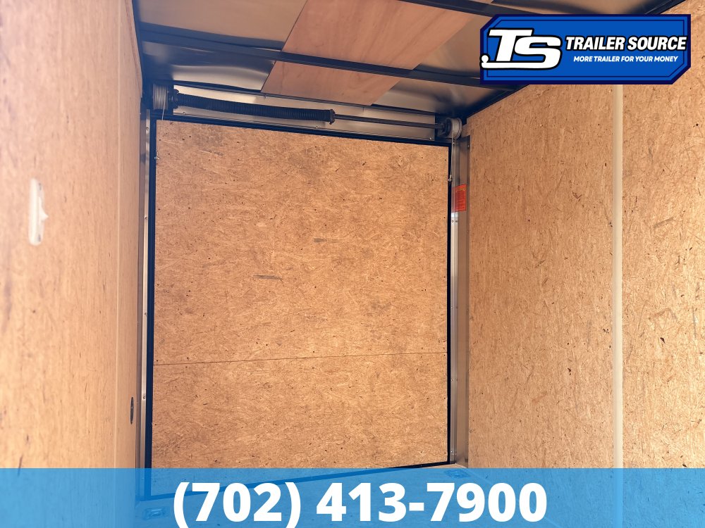 6x12 Look ST DLX Enclosed Cargo Trailer - 6'6" Interior - 3.5K GVWR - 16" Cross Member Upgrade, Torsion Axles