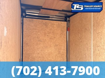6x12 Look ST DLX Enclosed Cargo Trailer - 6'6" Interior - 3.5K GVWR - 16" Cross Member Upgrade, Torsion Axles