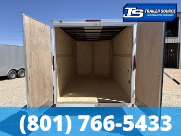 7x14 Wells Cargo FastTrac Enclosed Cargo Trailer - 7'0" Interior - 7K GVWR - .080 PolyCor, Barn Doors