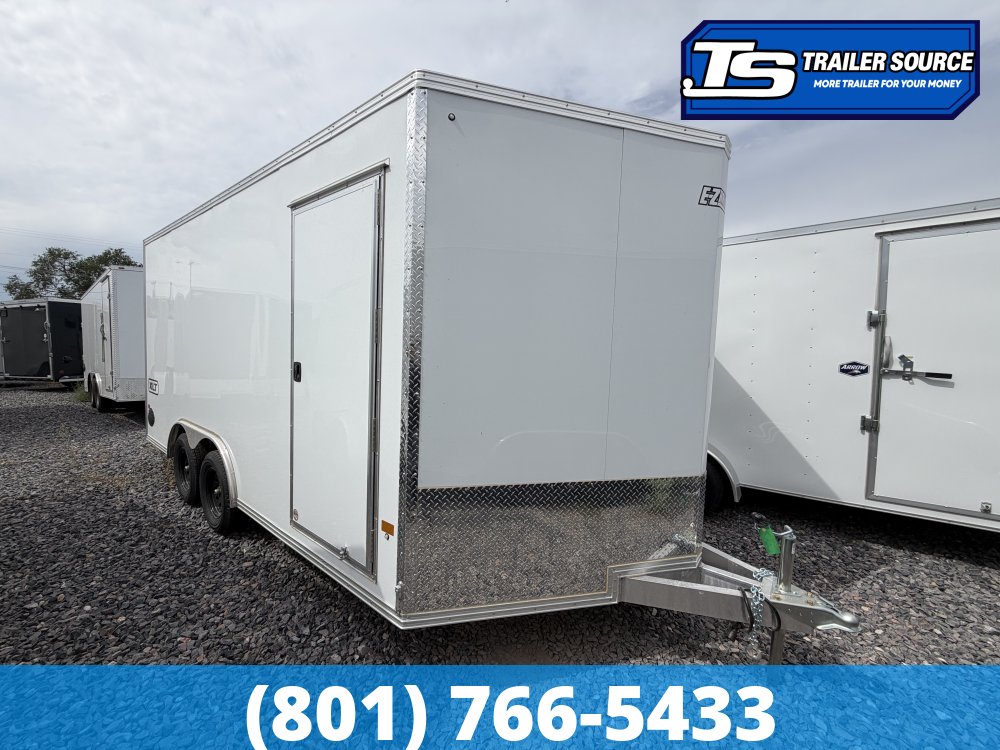 8.5x16 Alcom Aluminum EZ Hauler XLT Auto