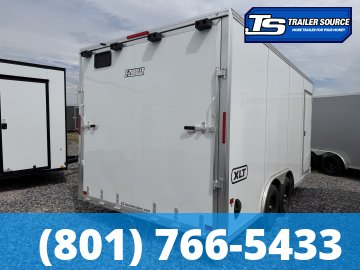 8.5x16 Alcom Aluminum EZ Hauler XLT Auto Trailer - 7'0" Interior - 7K GVWR -