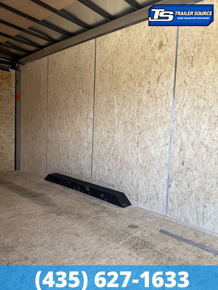 8.5x20 Look Element SE Enclosed Cargo Trailer - 7'6" Interior - 10K GVWR - .080 PolyCor, Black Out Package, Rear Spoiler w/ Load Lights, Wide Body w/ Drive Over Fenders