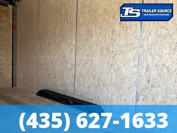 8.5x20 Look Element SE Enclosed Cargo Trailer - 7'6" Interior - 10K GVWR - .080 PolyCor, Black Out Package, Rear Spoiler w/ Load Lights, Wide Body w/ Drive Over Fenders