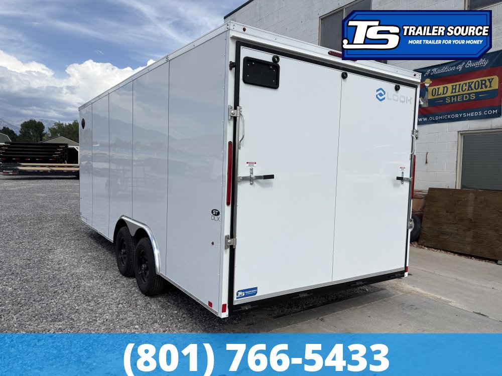 8.5x20 Look ST DLX Enclosed Cargo Trailer - 7'0" Interior - 10K GVWR - .080 PolyCor