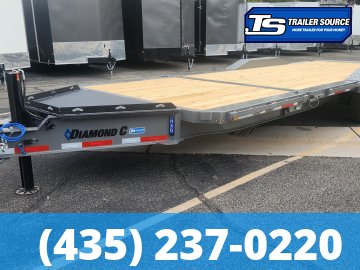 8.5x24 Diamond C HXD 210 Wide Body w/ Drive Over Fenders Tilt