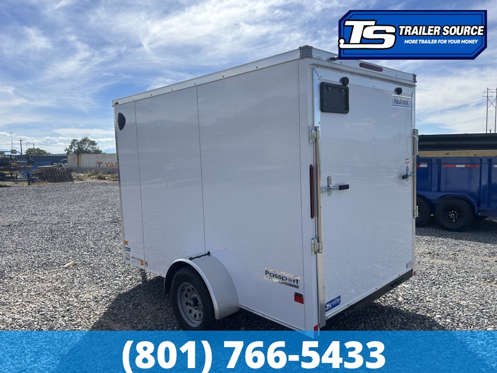 6x10 Haulmark Passport Enclosed Cargo Trailer - 6'6" Interior - 3.5K GVWR - .080 PolyCor