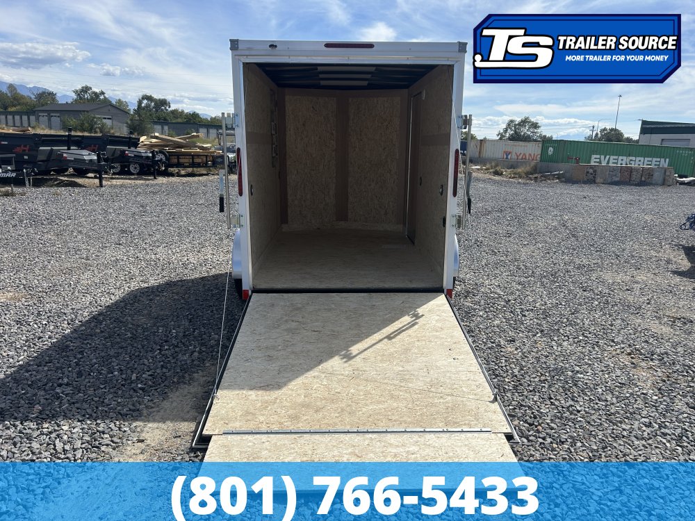 6x10 Haulmark Passport Enclosed Cargo Trailer - 6'6" Interior - 3.5K GVWR - .080 PolyCor