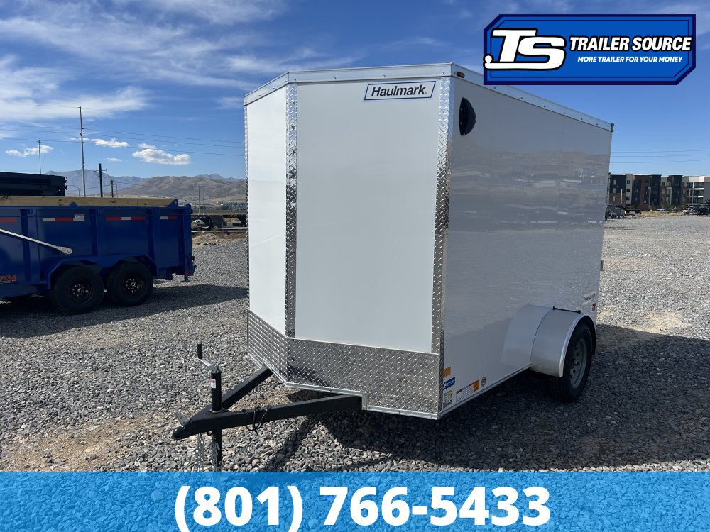 6x10 Haulmark Passport Enclosed Cargo Trailer - 6'6" Interior - 3.5K GVWR - .080 PolyCor