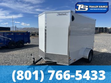 6x10 Haulmark Passport Enclosed Cargo Trailer - 6'6" Interior - 3.5K GVWR - .080 PolyCor