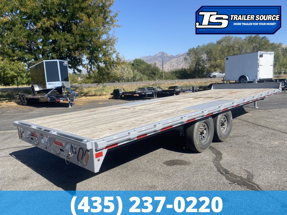 8.5x24 Diamond C DEC 207 Equipment Trailer - 15.5K GVWR -