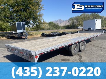 8.5x24 Diamond C DEC 207 Equipment Trailer - 15.5K GVWR -