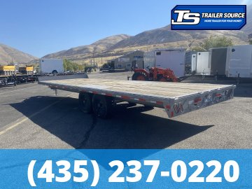 8.5x24 Diamond C DEC 207 Equipment Trailer - 15.5K GVWR -