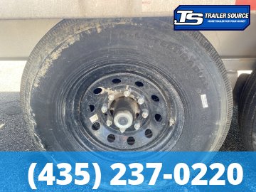 8.5x24 Diamond C DEC 207 Equipment Trailer - 15.5K GVWR -