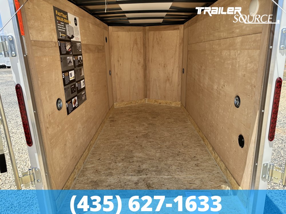5x10 Wells Cargo FastTrac 5'6" Interior Single Axle Enclosed Cargo