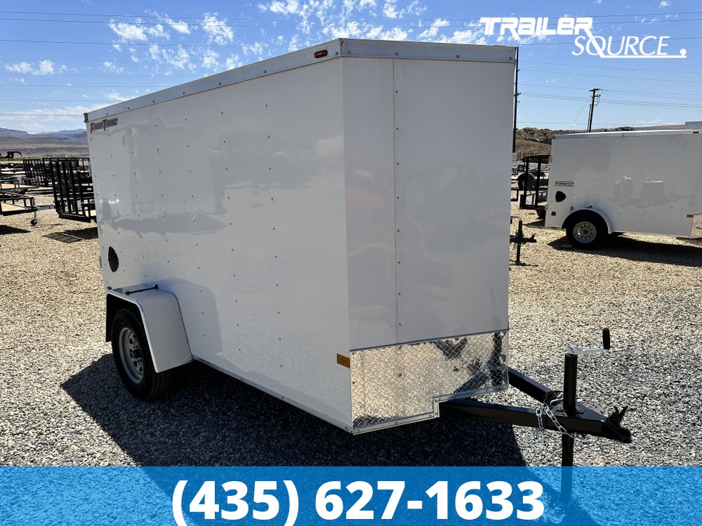5x10 Wells Cargo FastTrac 5'6" Interior Single Axle Enclosed Cargo
