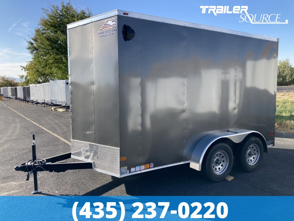 7x12 American Hauler Arrow Deluxe 7'0" 7K Tandem Axle Enclosed Cargo