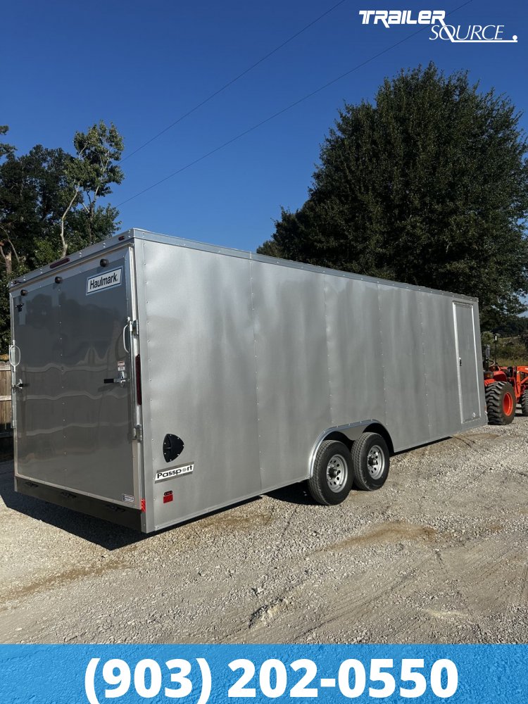 8.5x24 Haulmark Passport 7'0" Interior 10K Tandem Axle Enclosed Cargo Trailer