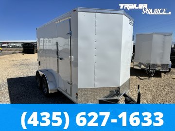 6x12 Haulmark Passport 6'6" Interior 7K Tandem Axle Enclosed Cargo Trailer