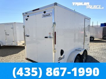 6x12 Haulmark Passport 6'6" Interior 7K Tandem Axle Enclosed Cargo Trailer