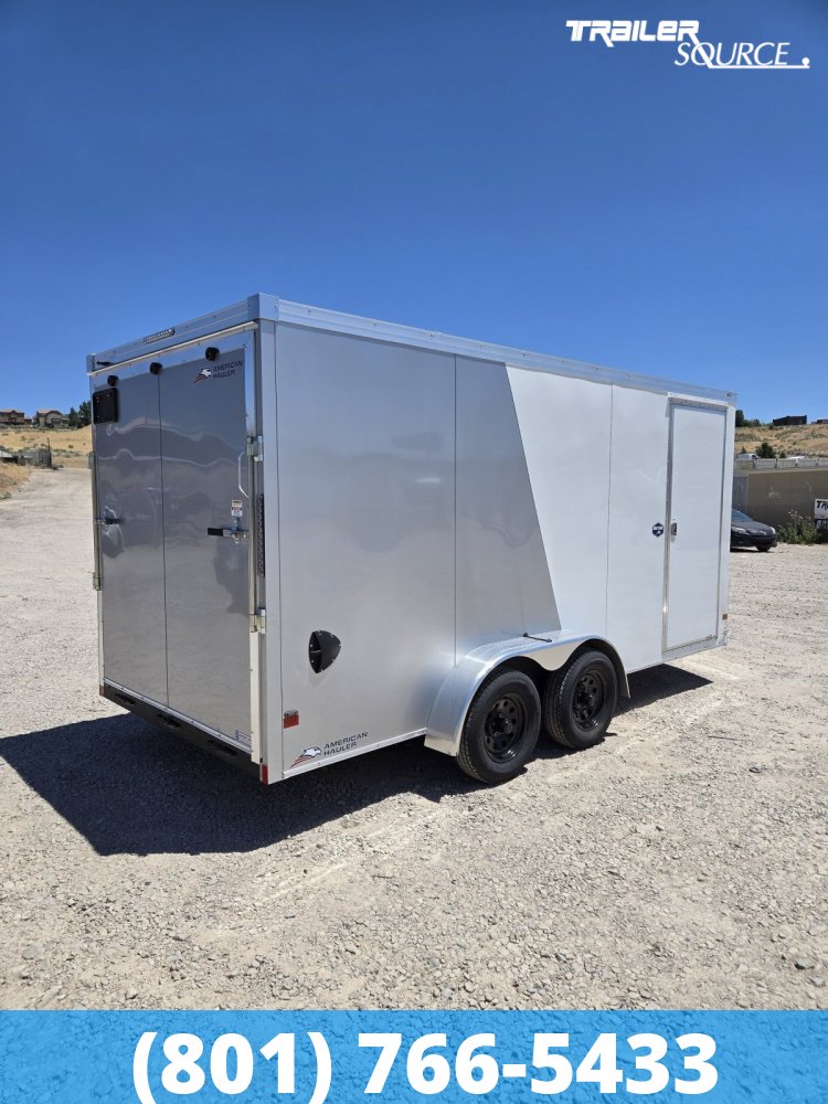 7x16 American Hauler Night Hawk 7'0" 7K Tandem Axle Enclosed Cargo