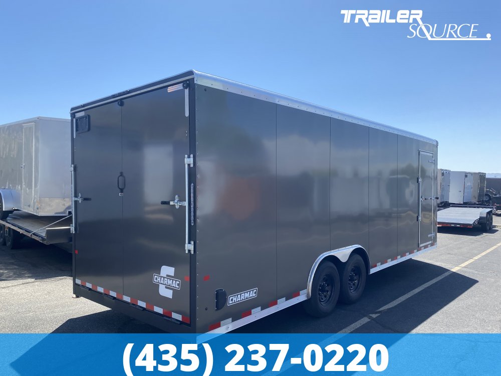 8.5x24 Charmac Commercial Duty 7'0" Interior 12K Enclosed Cargo