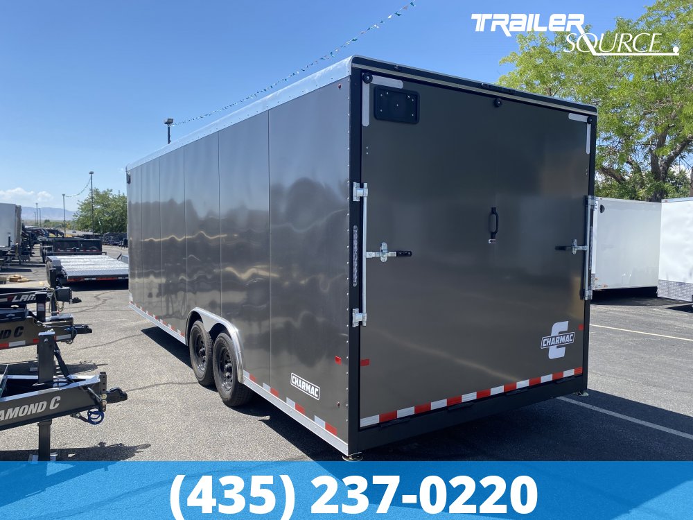 8.5x24 Charmac Commercial Duty 7'0" Interior 12K Enclosed Cargo