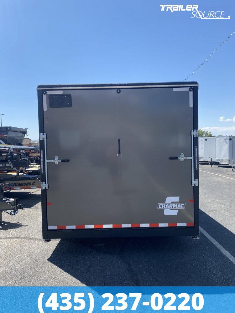 8.5x24 Charmac Commercial Duty 7'0" Interior 12K Enclosed Cargo