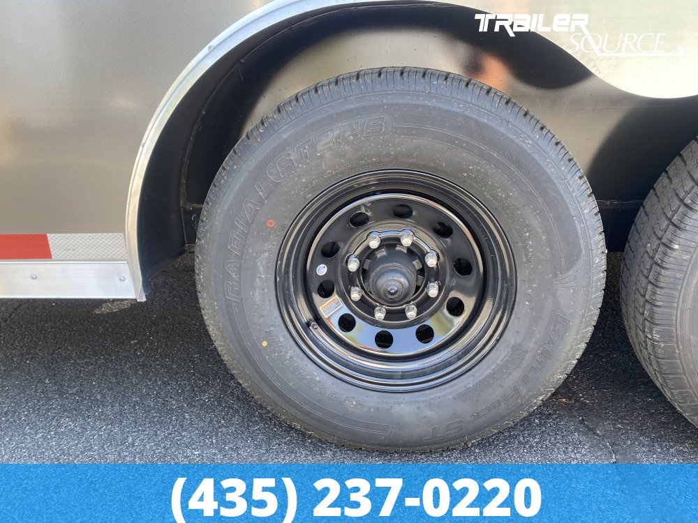 8.5x24 Charmac Commercial Duty 7'0" Interior 12K Enclosed Cargo