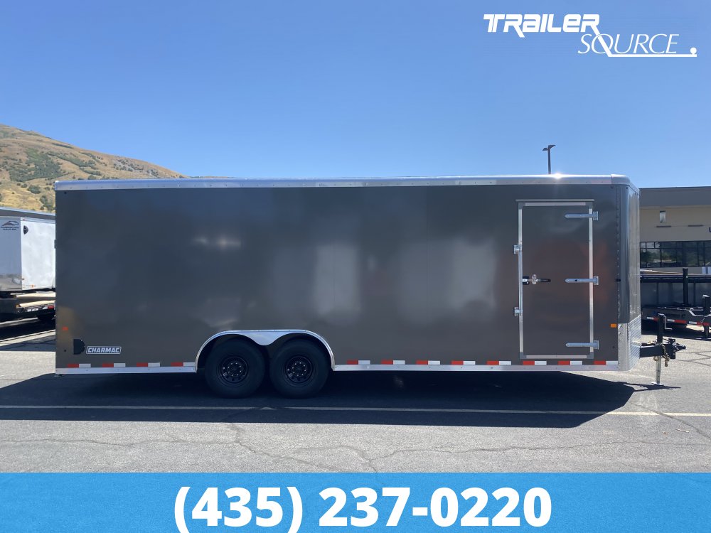 8.5x24 Charmac Commercial Duty 7'0" Interior 12K Enclosed Cargo