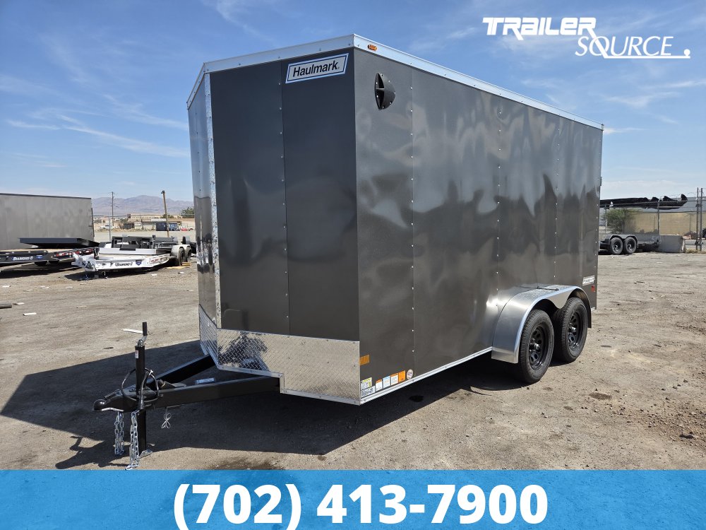 7x14 Haulmark Passport DELUXE 7'0" Interior 7K Tandem Axle Enclosed Cargo