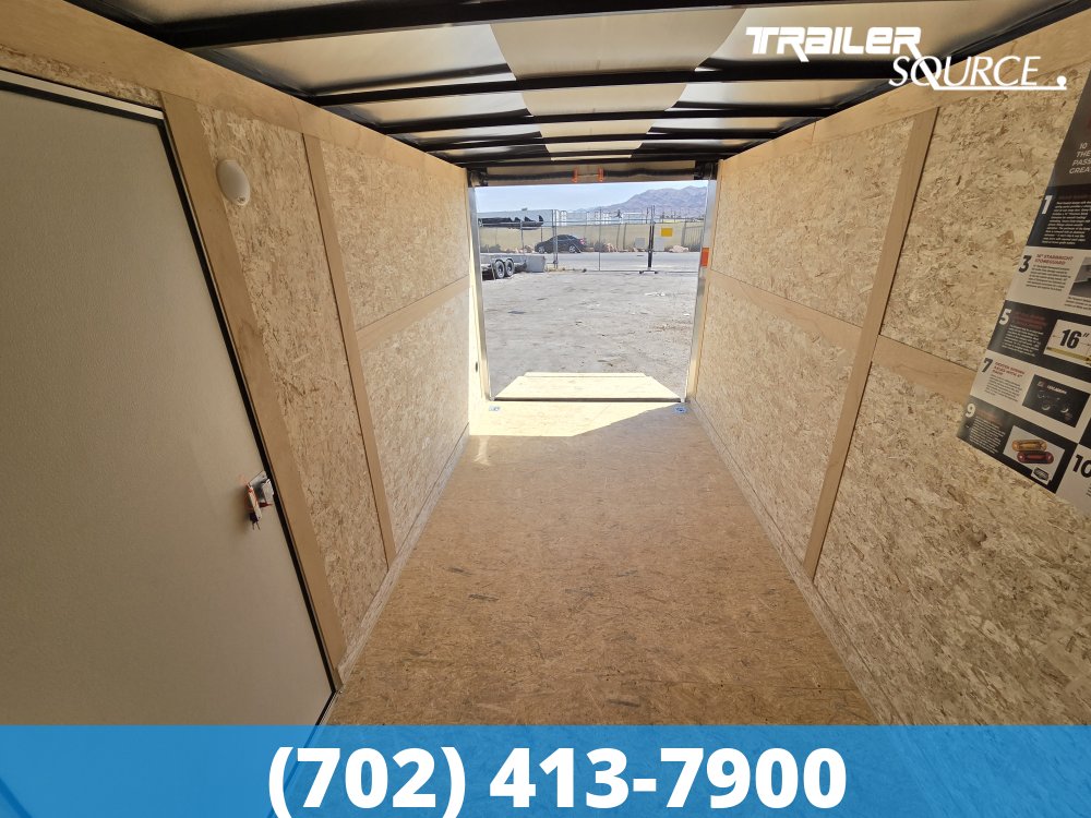 7x14 Haulmark Passport DELUXE 7'0" Interior 7K Tandem Axle Enclosed Cargo