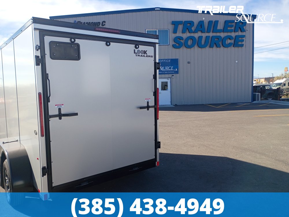 6x12 Look ST DLX 6'6" Interior 7K Tandem Axle Enclosed Cargo