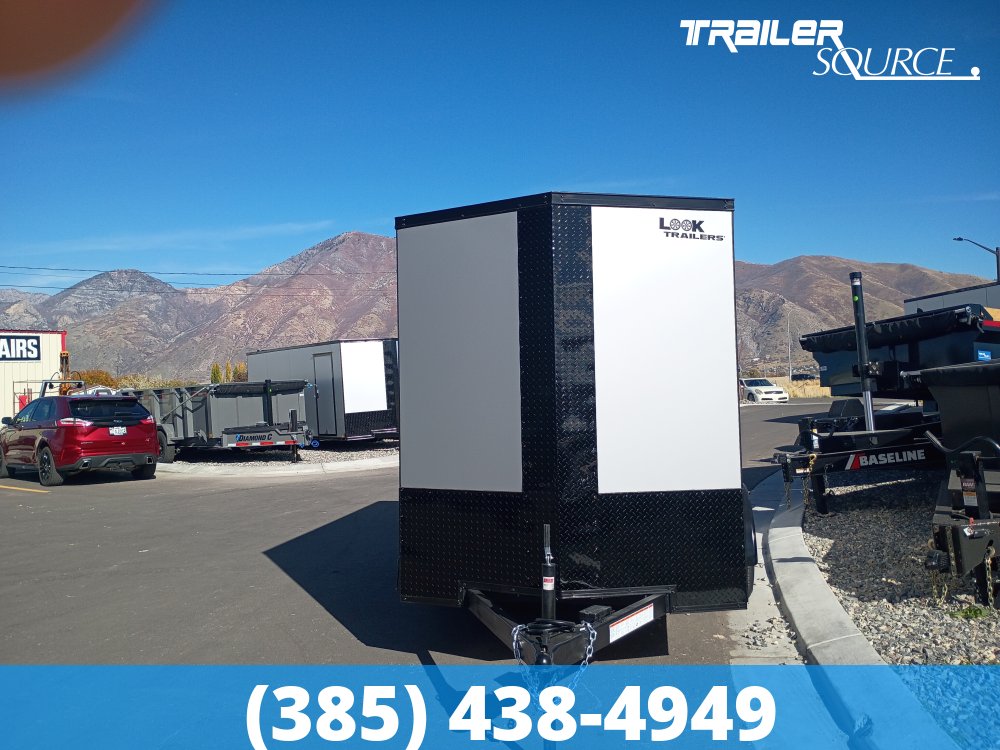 6x12 Look ST DLX 6'6" Interior 7K Tandem Axle Enclosed Cargo