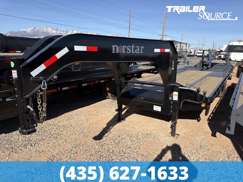 8.5x25 Norstar Iron Bull FXG 25' 23.9K Gooseneck