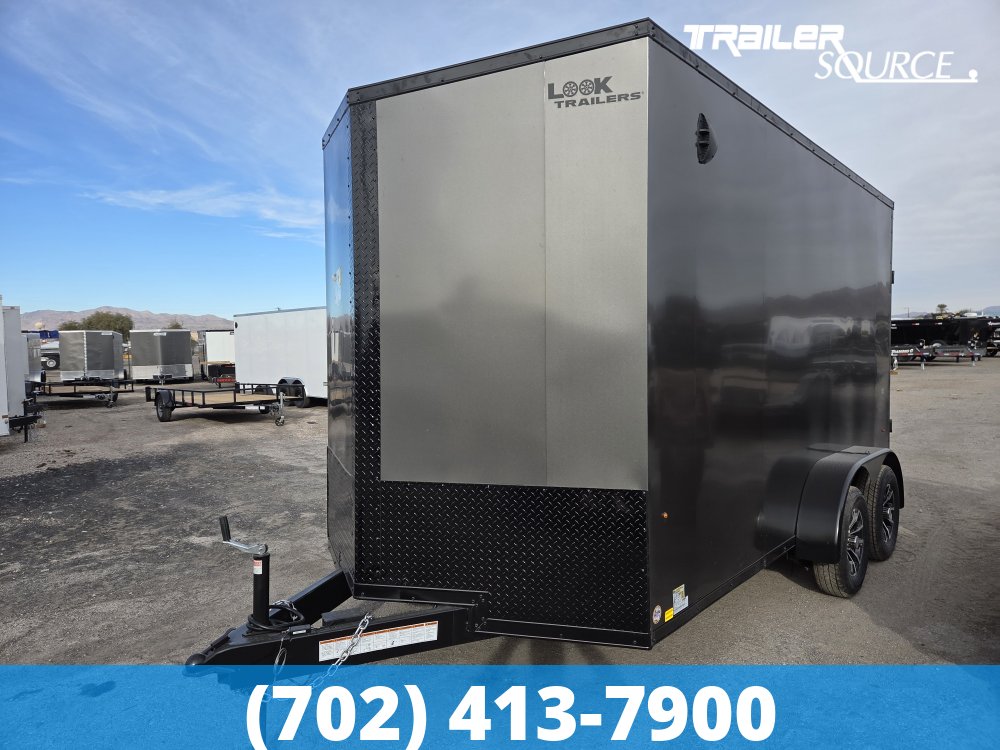 7x14 Look Element SE Tandem Axle Enclosed Cargo