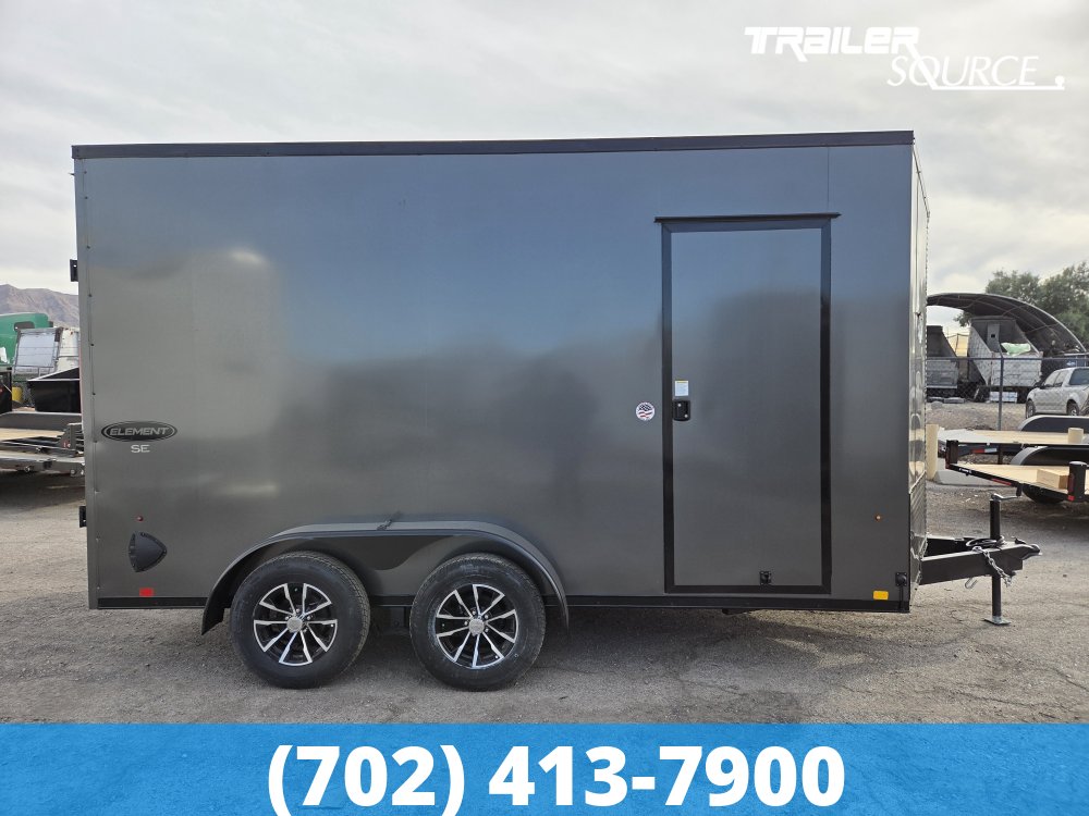 7x14 Look Element SE Tandem Axle Enclosed Cargo