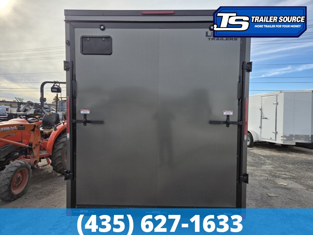 7x14 Look Element SE Enclosed Cargo Trailer - 7'0" Interior - 7K GVWR Alloy Wheels, Black Out Package, Screwless Exterior