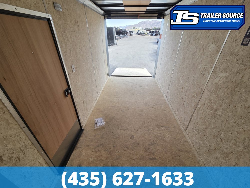7x14 Look Element SE Enclosed Cargo Trailer - 7'0" Interior - 7K GVWR Alloy Wheels, Black Out Package, Screwless Exterior