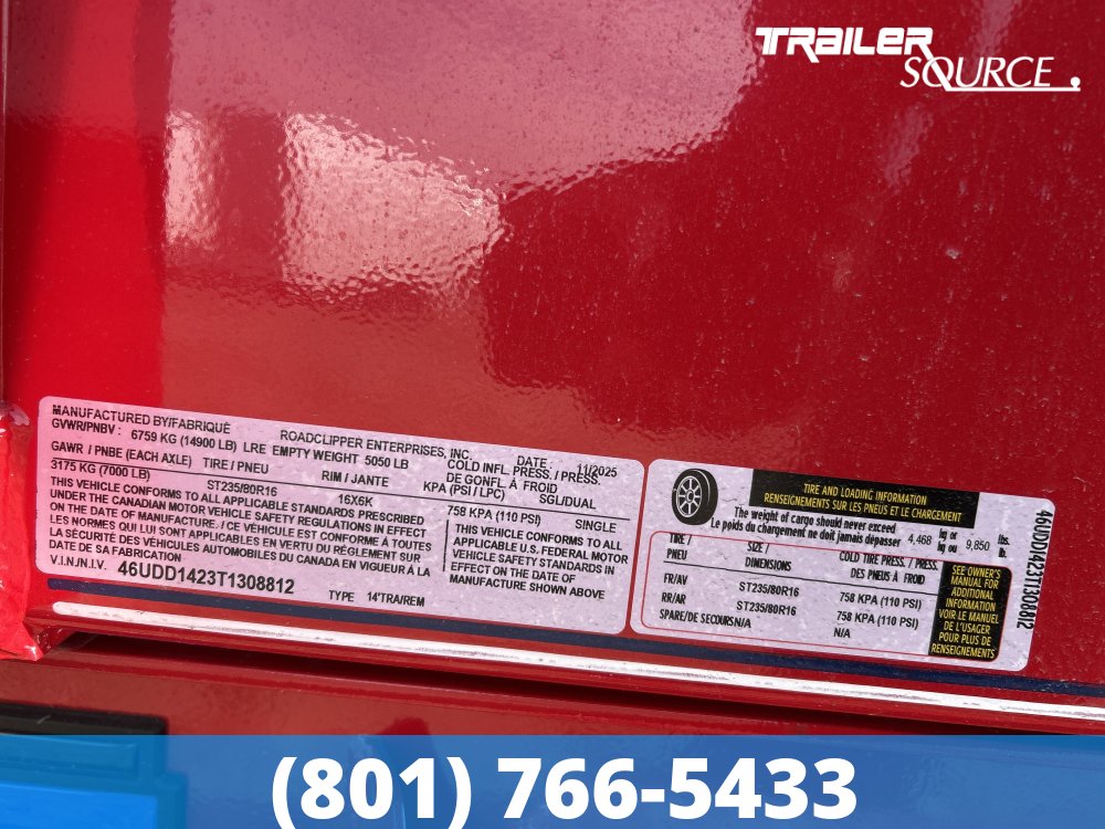 7x14 Diamond C LPT 207 Dump