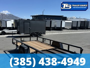 6x12 Sure-Trac Tube Top Utility Trailer - 3.5K GVWR - Ramp Gate