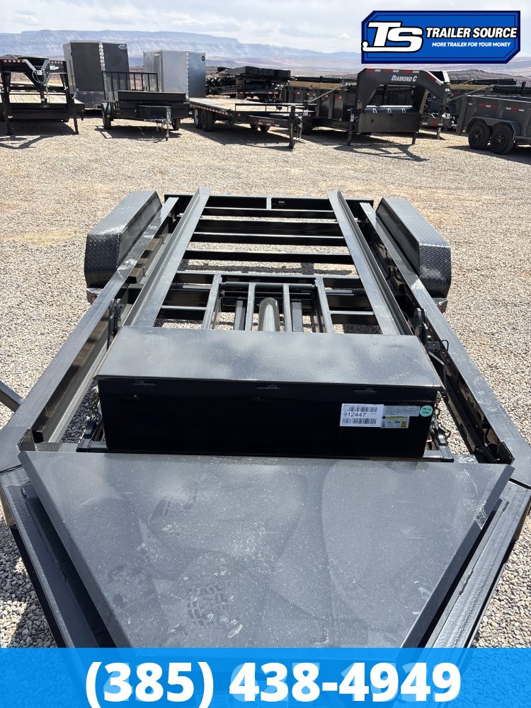 7x16 Iron Bull DBB Roll Off Trailer - 14K GVWR -