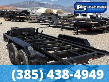 7x16 Iron Bull DBB Roll Off Trailer - 14K GVWR -