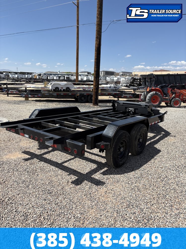 7x16 Iron Bull DBB Roll Off Trailer - 14K GVWR -