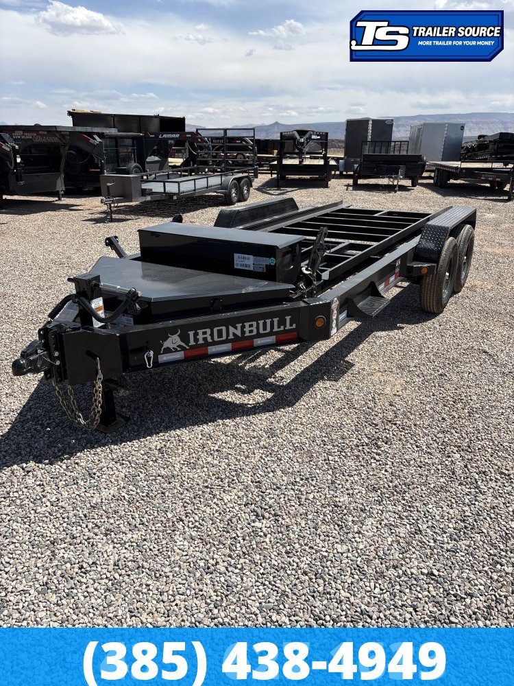 7x16 Iron Bull DBB Roll Off Trailer - 14K GVWR -
