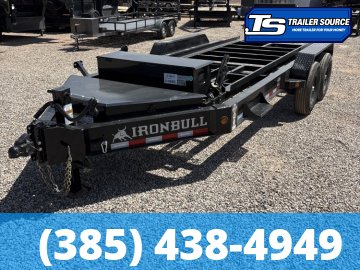 7x16 Iron Bull DBB Roll Off Trailer - 14K GVWR -