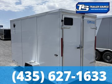 6x12 Look ST DLX Enclosed Cargo Trailer - 6'6" Interior - 3.5K GVWR - .080 PolyCor, Barn Doors