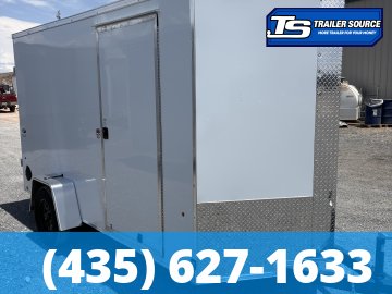 6x12 Look ST DLX Enclosed Cargo Trailer - 6'6" Interior - 3.5K GVWR - .080 PolyCor, Barn Doors