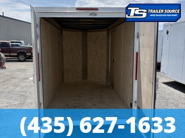 6x12 Look ST DLX Enclosed Cargo Trailer - 6'6" Interior - 3.5K GVWR - .080 PolyCor, Barn Doors